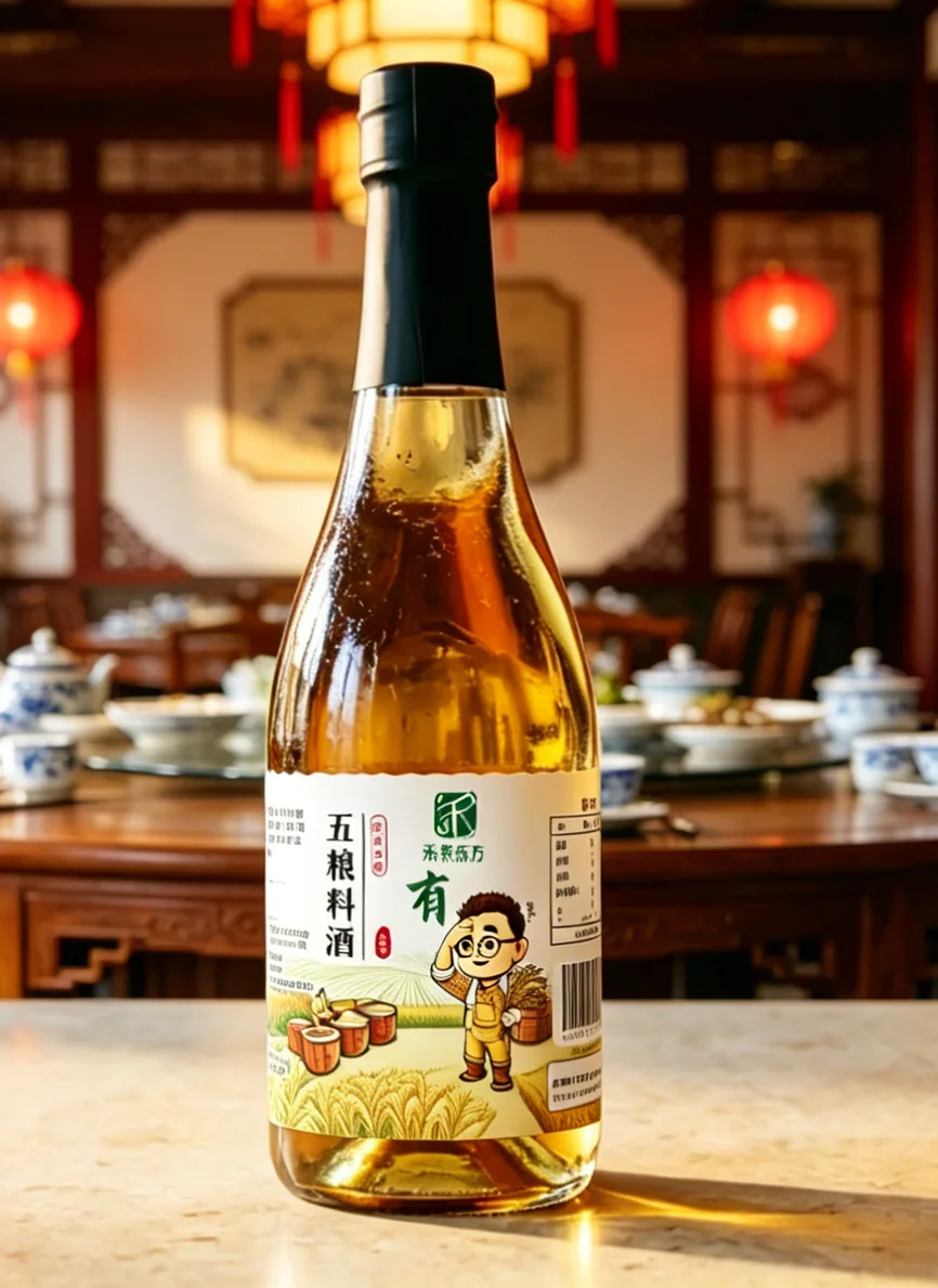 有机五粮料酒