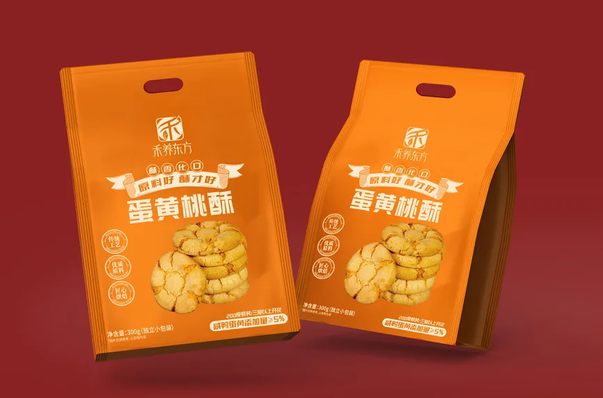 蛋黄桃酥